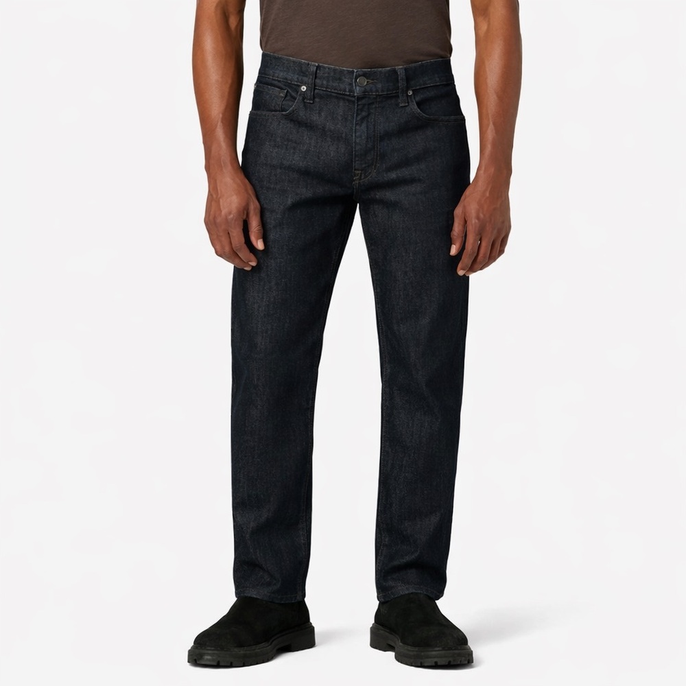 JOES JEANS THE BRIXTON STRAIGHT BLUE VERY DARK WASH “VIC” SIZE 34